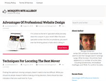 Tablet Screenshot of mosquitobiteallergy.org